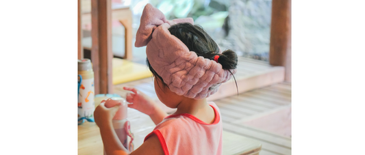 【夏の必需品】プールや海のあとに便利!大人も子どもも快適な「タオルターバン」のすすめ