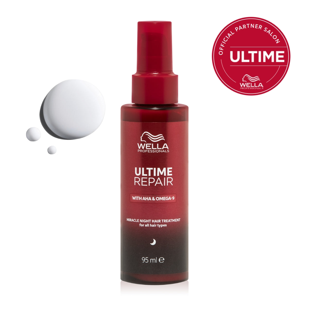 WELLA］ULTIME REPAIR ミラクルナイトトリートメント＜ミルク＞95mL