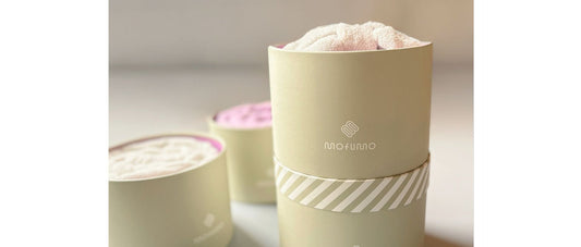 タオルギフトにも人気。mofumoの“帽子箱”みたいなパッケージが生まれた理由