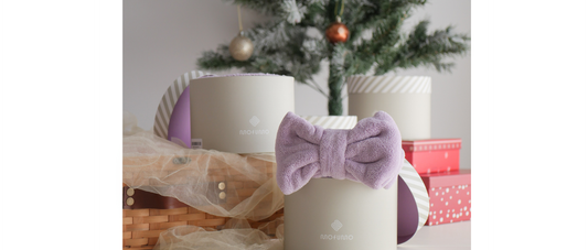 冬の“もふっと癒される”ホリデーギフトに、mofumoの美髪専用ターバンを。