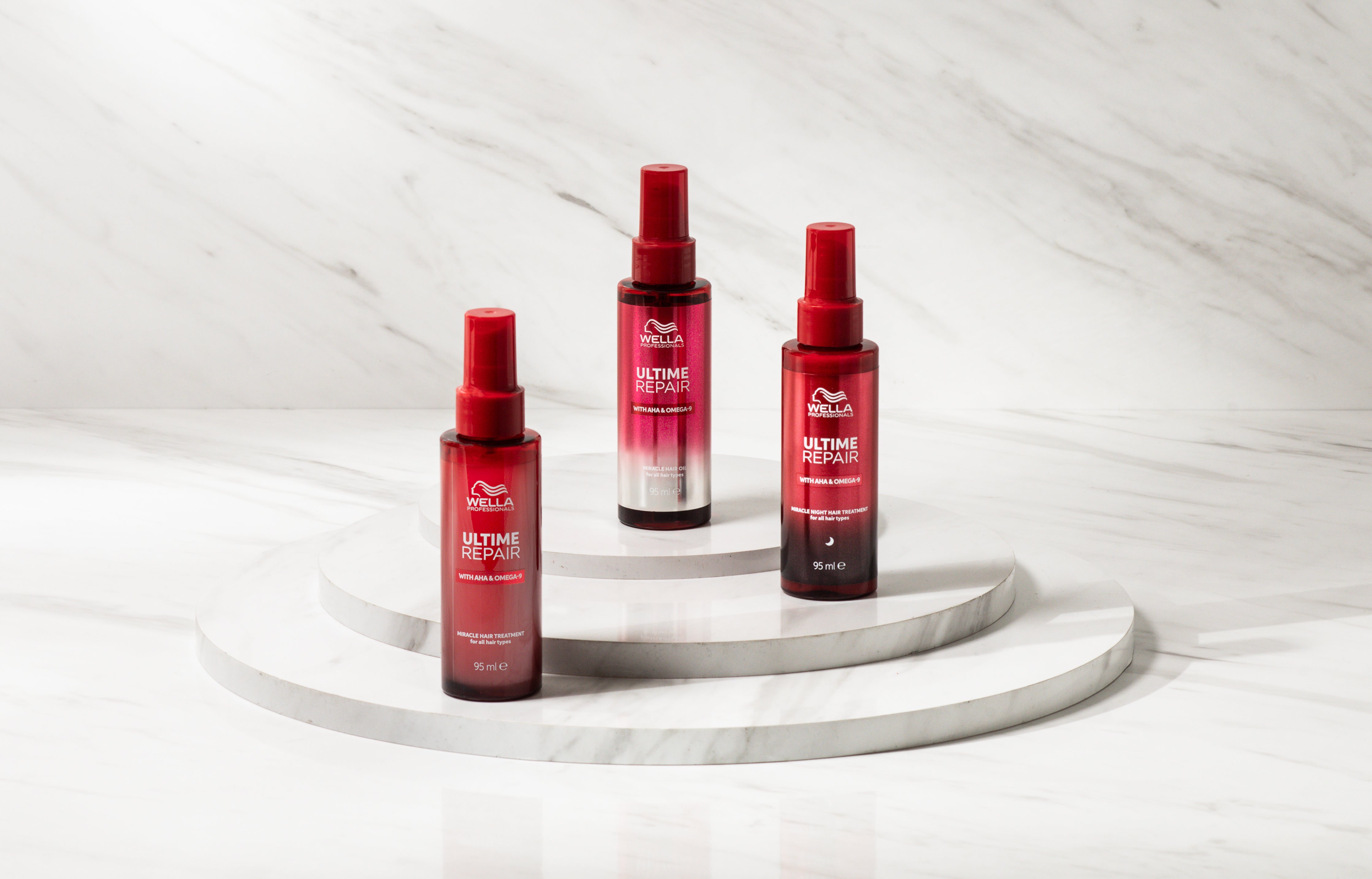WELLA］ULTIME REPAIR ミラクルナイトトリートメント＜ミルク＞95mL